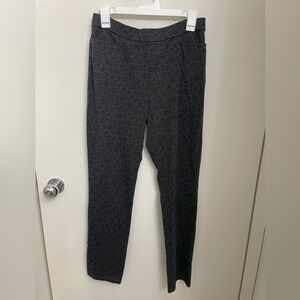 Susan Graver slim leg printed stretch pants